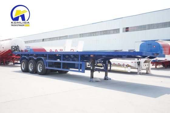 3 άξονες 4 άξονες επιφανειακό ρυμουλκούμενο με πιστοποίηση ECE 40 τόνων 50 τόνων 60 τόνων προς το Ουζμπεκιστάν