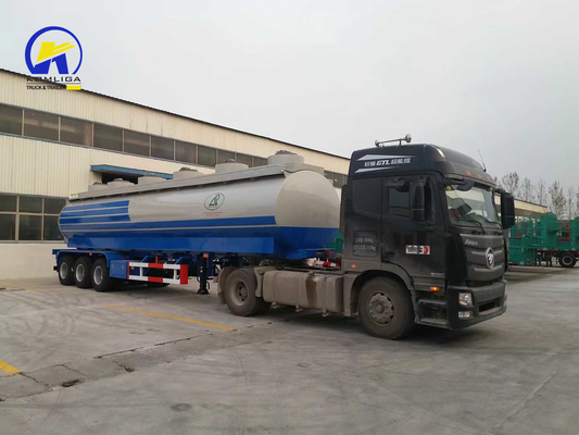 Τρεις άξονες 42000L 45000L Τανκέρ πετρελαίου για καύσιμα Ημιρυμουλκούμενο για τη μεταφορά βαρέων καυσίμων