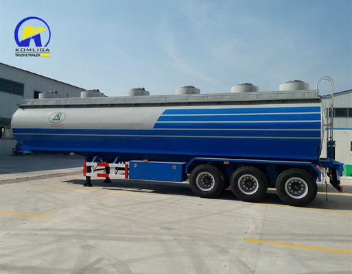 Τρεις άξονες 42000L 45000L Τανκέρ πετρελαίου για καύσιμα Ημιρυμουλκούμενο για τη μεταφορά βαρέων καυσίμων