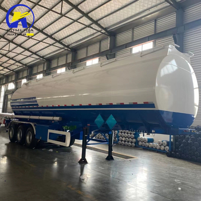 Μηχανική ανάρτηση 3 άξονες 40000L/42000L/45000L Αλουμινίου κράμα δεξαμενόπλοιο ημιπροκατασκευή