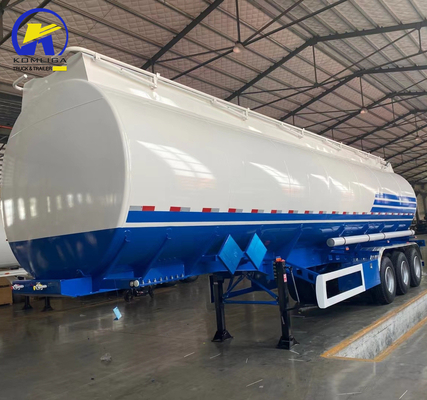 Μηχανική ανάρτηση 3 άξονες 40000L/42000L/45000L Αλουμινίου κράμα δεξαμενόπλοιο ημιπροκατασκευή