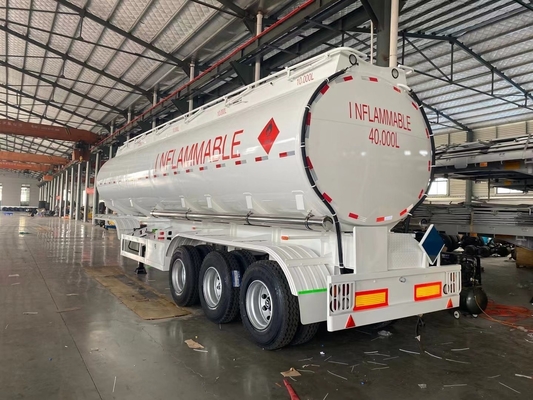 3 Άξονας Σωλήνας Αναστολή 45000/50000L Καύσιμο λάδι Πετρέλαιο Τάνκερ Ημιφορτηγό Τρακτέρ ρυμουλκούμενοι