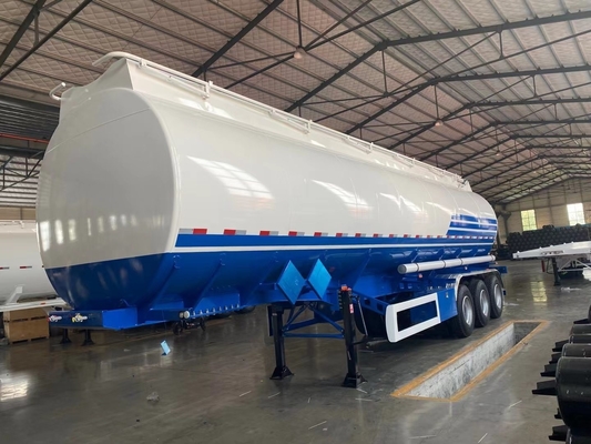 3 Άξονας Σωλήνας Αναστολή 45000/50000L Καύσιμο λάδι Πετρέλαιο Τάνκερ Ημιφορτηγό Τρακτέρ ρυμουλκούμενοι