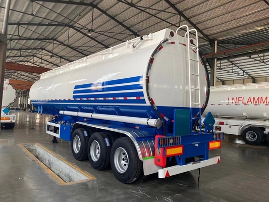 3 Άξονας Σωλήνας Αναστολή 45000/50000L Καύσιμο λάδι Πετρέλαιο Τάνκερ Ημιφορτηγό Τρακτέρ ρυμουλκούμενοι