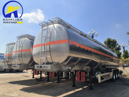 3 άξονες Sinotruk 45000λιτρα Feul Tank Semi Trailer για ελαφριά αποδοτικότητα και απόδοση