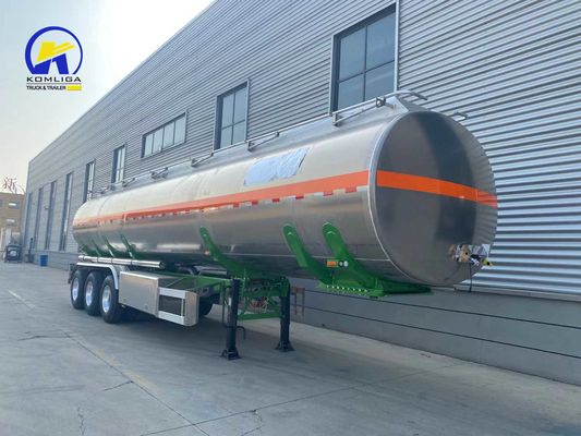 3 άξονες Sinotruk 45000λιτρα Feul Tank Semi Trailer για ελαφριά αποδοτικότητα και απόδοση