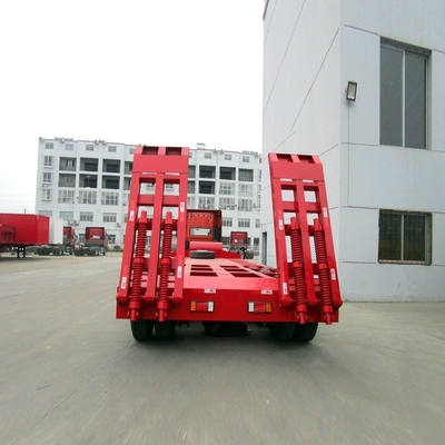 Πολυάξονα 50ton 60tons Lowbed Semi Low Boy Trailer με Jost 2.0 ή 3.5 Inch King Pin