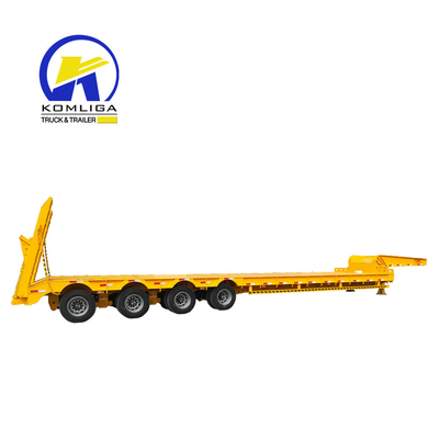 Jost 2,0 ή 3,5 ιντσών King Pin Extendable Lowboy Lowbed Trailer με υδραυλικό σύστημα