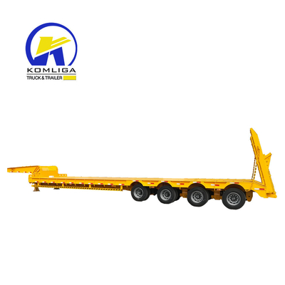 Jost 2,0 ή 3,5 ιντσών King Pin Extendable Lowboy Lowbed Trailer με υδραυλικό σύστημα