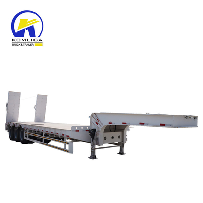 Jost 2,0 ή 3,5 ιντσών King Pin Extendable Lowboy Lowbed Trailer με υδραυλικό σύστημα