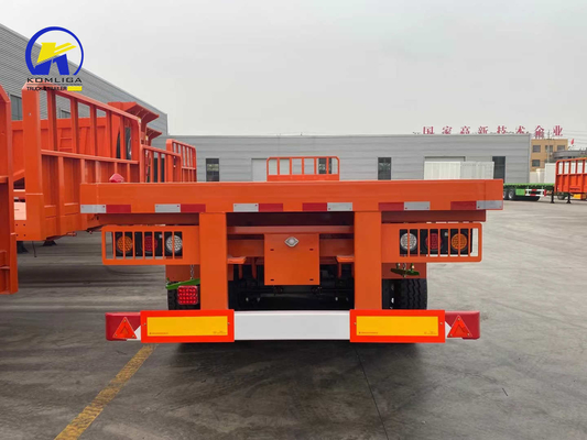 Sinotruk 3 άξονες 4 άξονες επίπεδα δεξαμενόπλοια ημιπροκατασκευή με προαιρετικές κλειδαριές στροφής