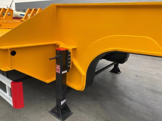 13000x2500x1700mm Χαμηλό φορτιστή Χαμηλό κρεβάτι Semi Trailer Rim 9.0*22.5 / 8.0-20 / 8.5-20