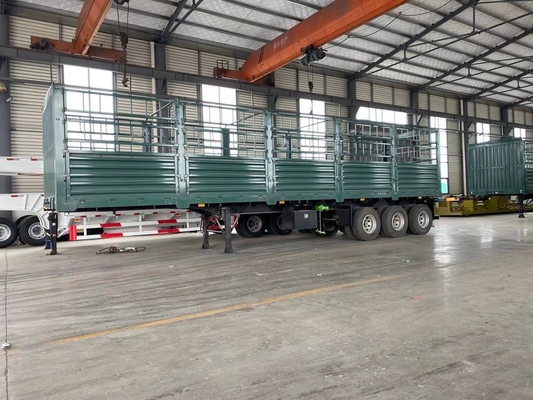 6X4 Fence Semi Trailers με 1820mm Tread και Jost 2.0 ή 3.5 ίντσες King Pin