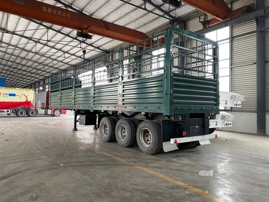 6X4 Fence Semi Trailers με 1820mm Tread και Jost 2.0 ή 3.5 ίντσες King Pin