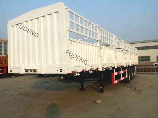 6X4 Fence Semi Trailers με 1820mm Tread και Jost 2.0 ή 3.5 ίντσες King Pin