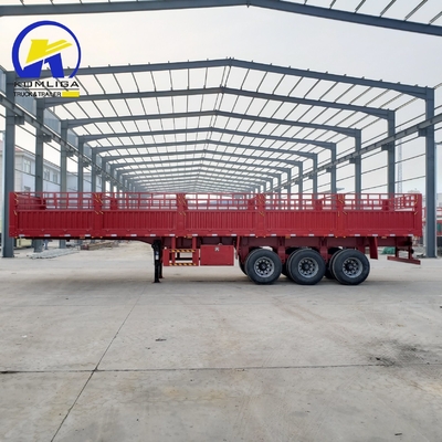 315/80r22.5.12r22.5 Ελαστικά 2023 3άξονας 40ton 50ton Fence Semi Cargo Trailer για την Αφρική