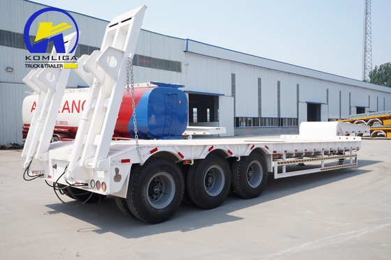 Jost 2,0 ή 3,5 ίντσες King Pin 12 Τεχνη αριθμός 3 Άξονες 60ton 70ton Lowbed Semi Trailers