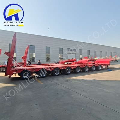 Βέλτιστο δημοφιλές πολλαπλό άξονα 150t 200t 250t χαμηλόκλινο μεταγωγικό ημιπροωθητήρα Προσαρμοσμένο αίτημα