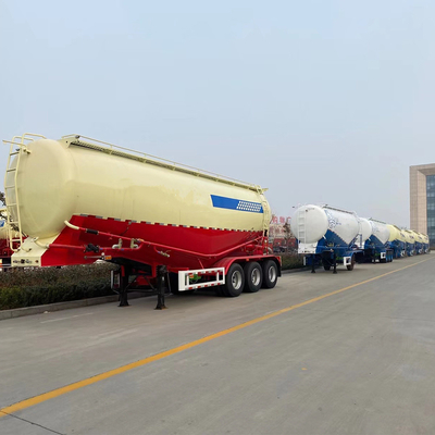 Ελαφρύ φορτίο 3 άξονας ξηρή ισχύς 35cbm 40cbm 45cbm Bulk Cement Trailer με πιστοποίηση GCC