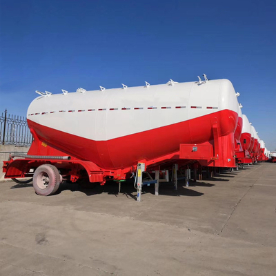 11000*2500*3900mm Σιδηρουργικό τσιμέντο, σκόνη, δεξαμενόπλοιο μεταφοράς, ρυμουλκούμενο μεταφοράς χύδην