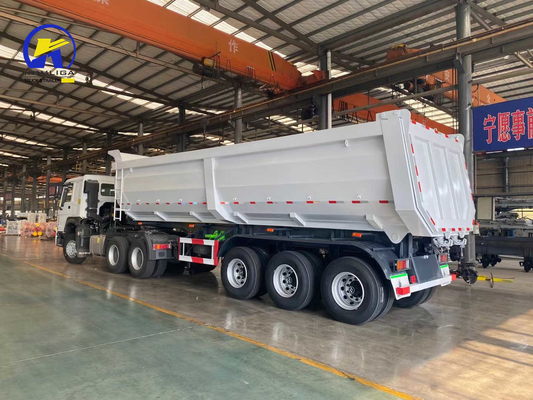 3άξονα Tri-Axle 40cbm Sinotruk Dump Trailer Προσαρμογή και Προσαρμόσιμο αίτημα