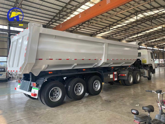 3άξονα Tri-Axle 40cbm Sinotruk Dump Trailer Προσαρμογή και Προσαρμόσιμο αίτημα