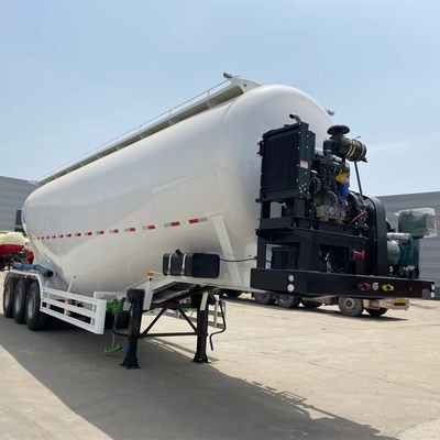3 άξονες Cimc Cement Bulker Trailer με 35m3 40m3 45m3 χωρητικότητα και 2 φορείς ελαστικών