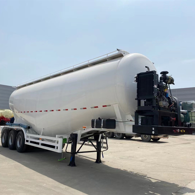 3 άξονες Cimc Cement Bulker Trailer με 35m3 40m3 45m3 χωρητικότητα και 2 φορείς ελαστικών