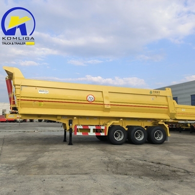 Sinotruk 3/4 Άξονας Μεταφορών Κύλιση Κύλιση ρυμουλκούμενο πέτρα λειτουργία Dump ρυμουλκούμενο