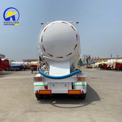 Τριάξονα 28cbm 40ton Bulk Cement Tank Tanker Trailer με βαλβίδα εκπομπής Wabco Re6