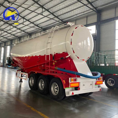 3 άξονας 45cbm 45000λίτρα χύδης σκόνη τσιμέντο δεξαμενή φορτηγό ημιτελόνι με μεγάλη χωρητικότητα