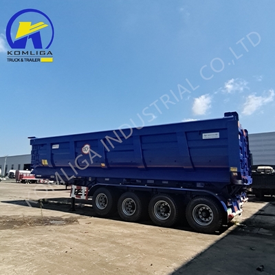 Jost 2,0 ή 3,5 ίντσες King Pin 3 άξονας 35cbm υδραυλικό φορτηγό σκουπιδοτεμαχίου