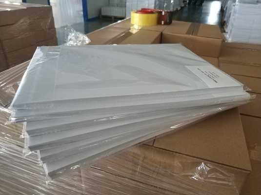 210x297x0.3 Τυπογραφία με μελάνι φύλλο PVC για πλαστική κάρτα Τεχνικά ανταλλακτικά Υποστήριξη